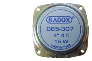 BOCINA 4" RADOX 15W