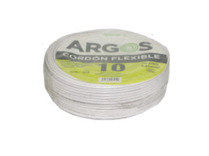 CABLE AHULADO BLANCO # 10 ARGOS