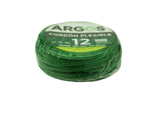 CABLE AHULADO VERDE # 12 ARGOS