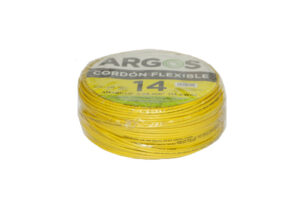 CABLE AHULADO AMARILLO # 14 ARGOS