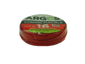 CABLE AHULADO ROJO # 16 ARGOS