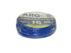 CABLE AHULADO AZUL # 16 ARGOS