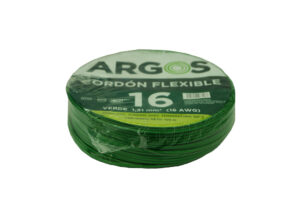 CABLE AHULADO VERDE # 16 ARGOS