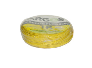 CABLE AHULADO AMARILLO # 16 ARGOS