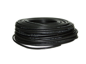 CABLE AHULADO NEGRO # 8 ACOSA