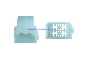 CONECTOR FASTON 4 VIAS HEMBRA