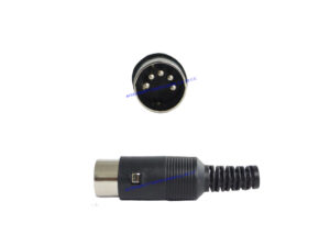 CONECTOR DIN P/CHASIS MACHO 5 PINES