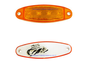 PLAFON SALMON LED AMBAR 12-24V