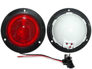 PLAFON 4" SELLADO ABS C/REF C/CON ROJO