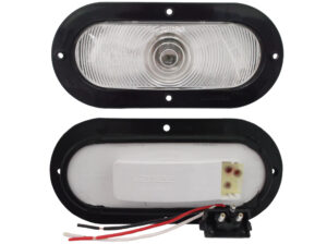 PLAFON 6" OVAL SELLADO ABS C/CON CRISTAL