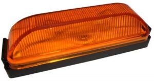 PLAFON AMBAR SELLADO BASE NEG DOBLE FOCO