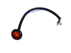 PLAFON DE BOTON LED 12V AMBAR 8061A