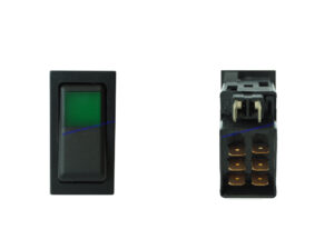 SWITCH VOLVO CARATULA VERDE 2 PASOS