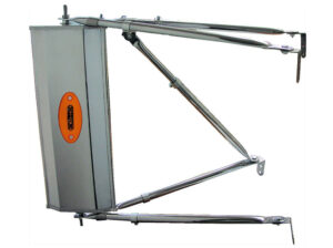 ESPEJO PARA CAMION 6X16" CROMADO C/BRA L