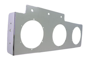 SOPORTE CROMADO TRIPLE TRASERO Y LAT IZQ