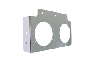 SOPORTE CROMADO DOBLE TRASERO Y LAT IZQ